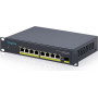 Digitus DN-80122 8 portu 2.5G neapkalpots komutators ar 1x 10G SFP+
