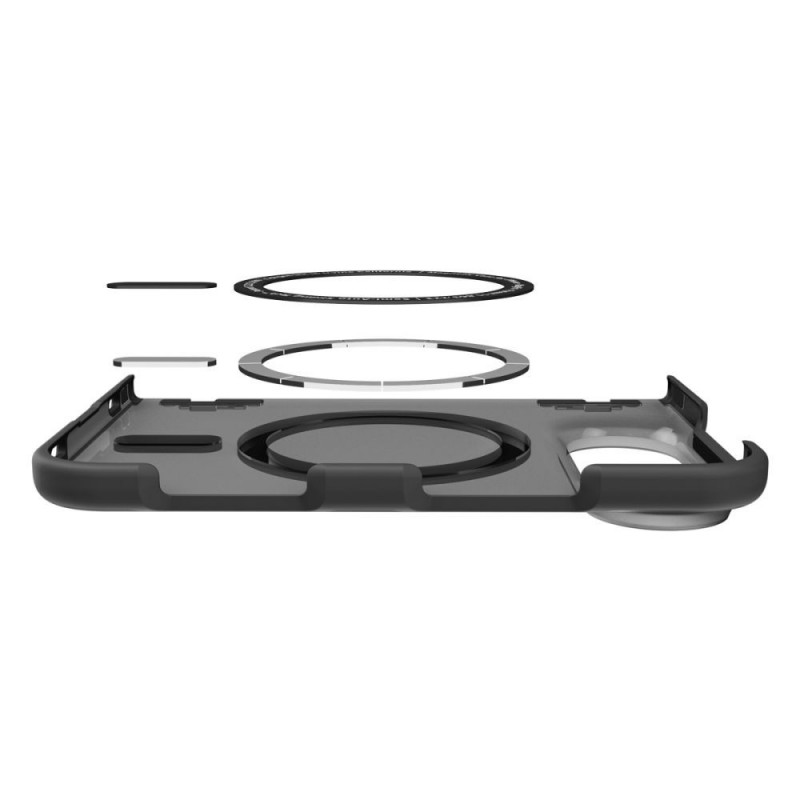 Spigen Ultra Hybrid Pro MagFit vāciņš Apple iPhone Duo, Frost Black