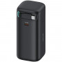 USAMS US-CD216 XMF Series ārējais akumulators 18000 mAh, PD 45W ātrā uzlāde, ar USB-C kabeli, melns