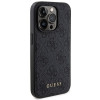 Guess GUBPM5P14X4GEMGK Apple iPhone 14 Pro Max cietais maciņš + 5000 mAh MagSafe pārnēsājamais akumulators komplektā, 4G Metal Logo, melns