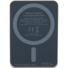 Guess GUPBM5AL4DMD 4G Strassed Metal Logo MagSafe indukcijas ārējais akumulators 5000 mAh, 15W, zelta