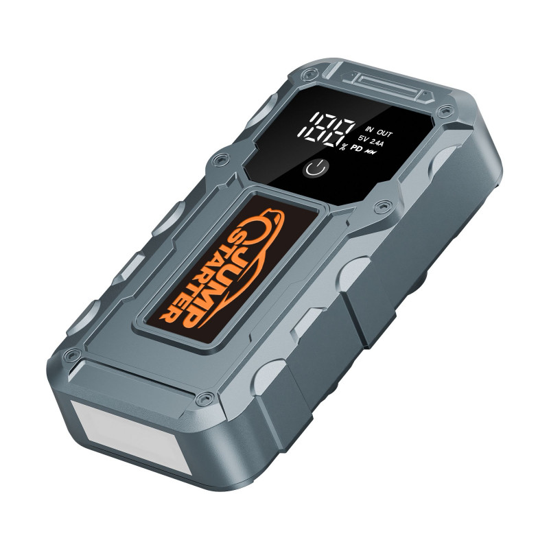 Extralink JUMP 34 automašīnas akumulatora palaidējs un ārējais akumulators, 10000 mAh, PD 20W