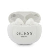 Guess GUTWS1CWHTWS bezvadu austiņas ar dokstaciju, Bluetooth 5.0, baltas