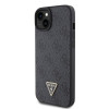 Guess GUHCP15MP4TDSCPK Apple iPhone 15 Plus / 14 Plus cietais maciņš, Crossbody 4G Metal Logo, melns