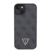 Guess GUHCP15MP4TDSCPK Apple iPhone 15 Plus / 14 Plus cietais maciņš, Crossbody 4G Metal Logo, melns