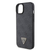 Guess GUHCP15MP4TDSCPK Apple iPhone 15 Plus / 14 Plus cietais maciņš, Crossbody 4G Metal Logo, melns