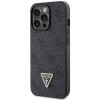 Guess GUHCP13LP4TDSCPK Apple iPhone 13/13 Pro melns cietais maciņš, Crossbody 4G Metal Logo