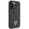 Guess GUHCP13LP4TDSCPK Apple iPhone 13/13 Pro melns cietais maciņš, Crossbody 4G Metal Logo