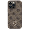 Guess GUHCP13LP4TDSCPW Apple iPhone 13/13 Pro brūns cietais maciņš, Crossbody 4G Metal Logo