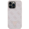 Guess GUHCP13LP4TDSCPP Apple iPhone 13/13 Pro rozā cietais maciņš, Crossbody 4G Metal Logo