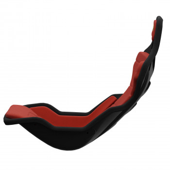 Sabelt SRP-1 simracing sēdeklis, stiklašķiedras korpuss, formula dizains, polsterēts, sacīkšu sarkans