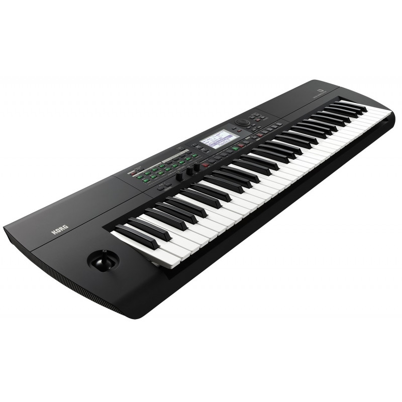 Korg i3 MIDI klaviatūra, 61 taustiņš, USB, melna