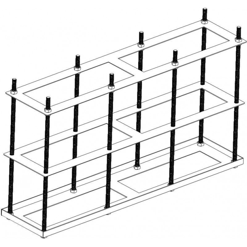 Ernitec 0070-24900-MOUNT-KIOSK zemes stiprinājums 55-86" displejiem