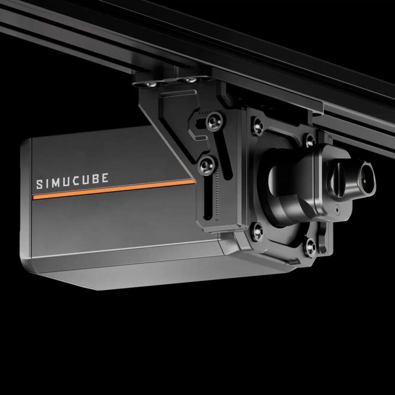 Simucube Wheelbase Mount v2 kronšteins, -24 līdz +20 grādu slīpums, alumīnijs, melns