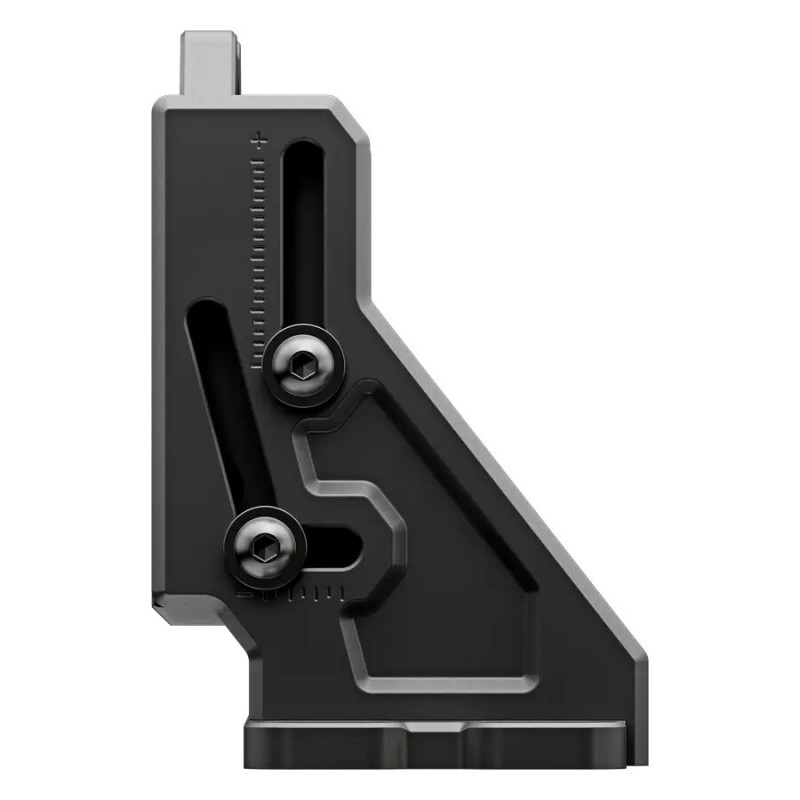 Simucube Wheelbase Mount v2 kronšteins, -24 līdz +20 grādu slīpums, alumīnijs, melns