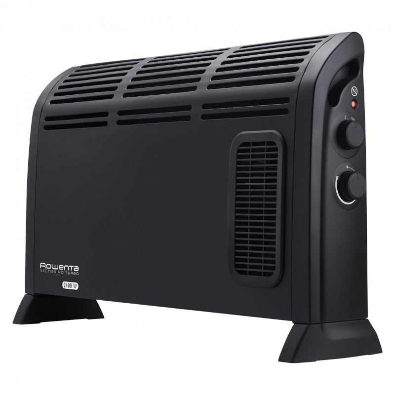 Rowenta Vectissimo Turbo CO3035F1 konvektora ventilatora sildītājs, 2400 W, melns