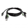 StarTech.com SKHDMMKVM-06-TAA TAA atbilstošs HDMI KVM kabelis, USB 2.0, 3,5 mm audio, 1,8 m