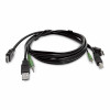 StarTech.com SKHDMMKVM-06-TAA TAA atbilstošs HDMI KVM kabelis, USB 2.0, 3,5 mm audio, 1,8 m