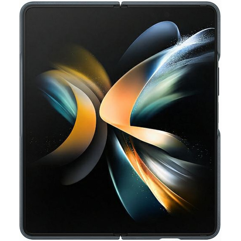 Samsung Galaxy Z Fold 4 EF-VF936LJEGWW ādas vāciņš, sūnu pelēks