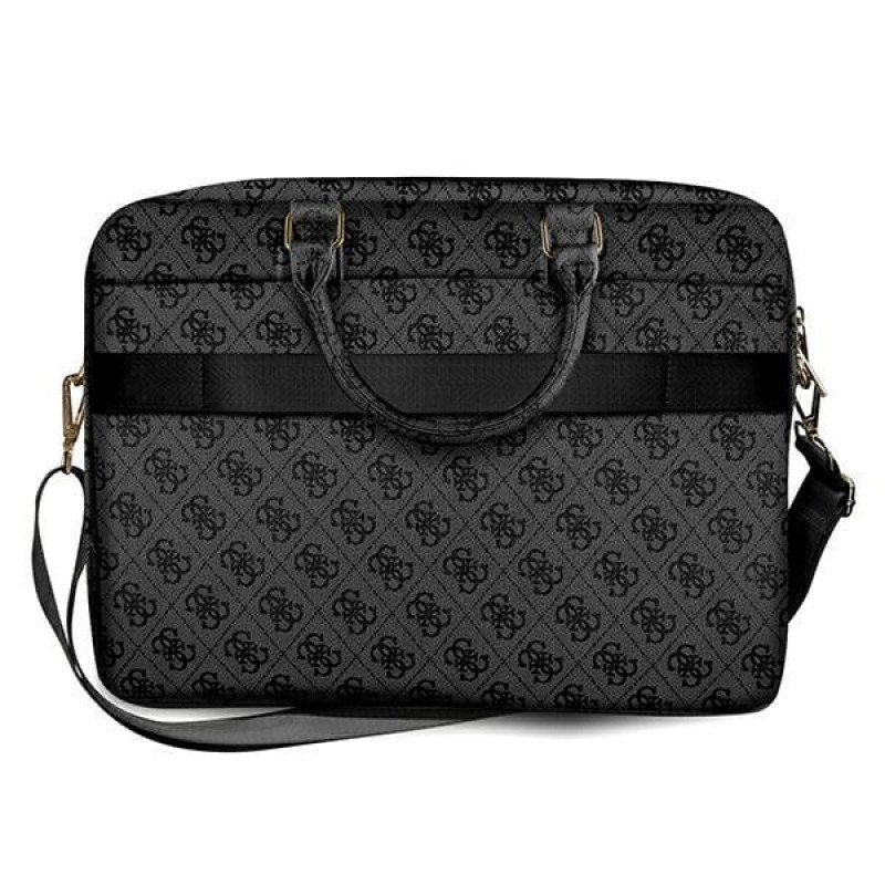 Guess GUCB15G4GFGR 15 collu klēpjdatora soma, 4G Uptown, pelēka
