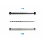 StarTech.com C6PANELSTP481U 48 portu 1U tukšs keystone komutācijas panelis, CAT6A, 48,3 cm (19 in), melns