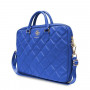Guess GUCB15ZPSQSSGB 16 collu portatīvā datora soma, Quilted 4G, zila