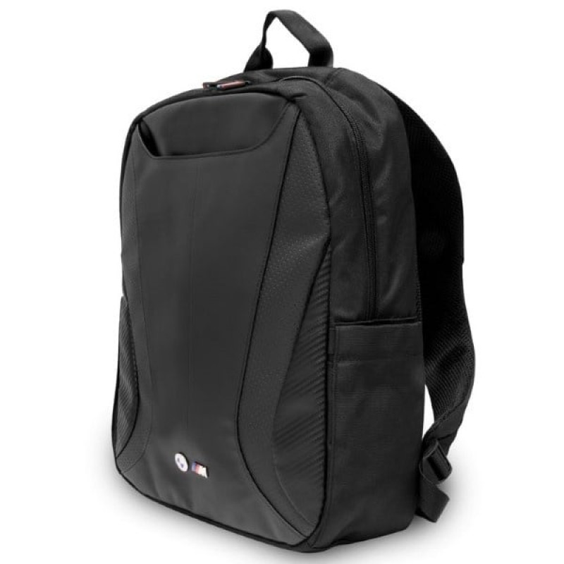 BMW BMBP15SPCTFK 16 collu mugursoma, Carbon&Leather Tricolor, melna
