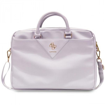 Guess GUCB15ZPGSTEGU 16 collu klēpjdatora soma, Triangle 4G, purpura