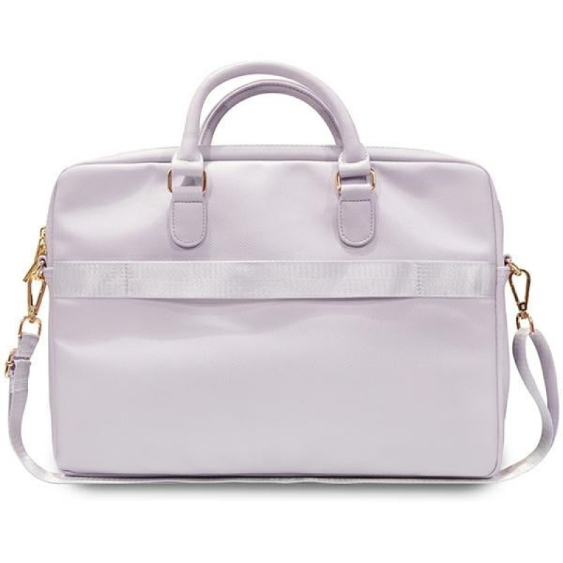 Guess GUCB15ZPGSTEGU 16 collu klēpjdatora soma, Triangle 4G, purpura