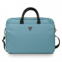 Guess GUCB15NTMLLB klēpjdatora soma līdz 16 collām, Nylon Triangle Logo, zila