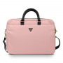 Guess GUCB15NTMLLP portatīvā datora soma līdz 16 collām, Nylon Triangle Logo, rozā