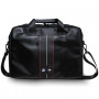 BMW BMCB15COMSCAKR portatīvā datora soma 15", Carbon Red Stripes, melna