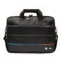 BMW BMCB15PUCARTCBK klēpjdatora soma līdz 16 collām, Carbon Tricolor, melna