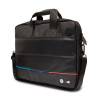 BMW BMCB15PUCARTCBK klēpjdatora soma līdz 16 collām, Carbon Tricolor, melna