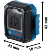 Bosch 1600A02GG1 bezvadu automātiskās palaišanas modulis GCT 30-42 Professional, zils