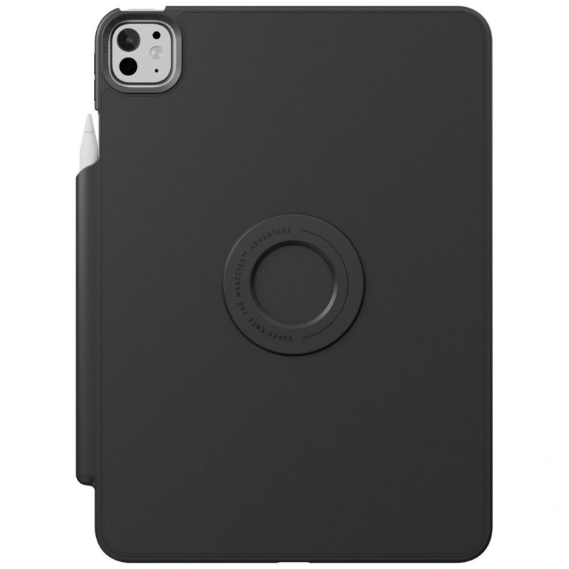 UNIQ Rovus Snapmount Magnetic 360 Rotating Detachable planšetdatora maciņš Apple iPad Pro 11 2024, melns