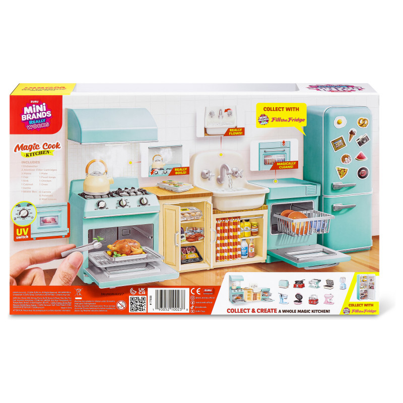 ZURU Mini Brands Magic Cook virtuves rotaļu komplekts Series 1