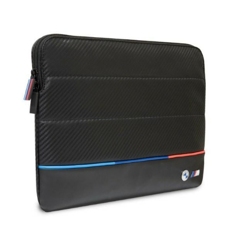 BMW BMCS16PUCARTCBK portatīvā datora futrālis, 16 collas, melns Carbon Tricolor