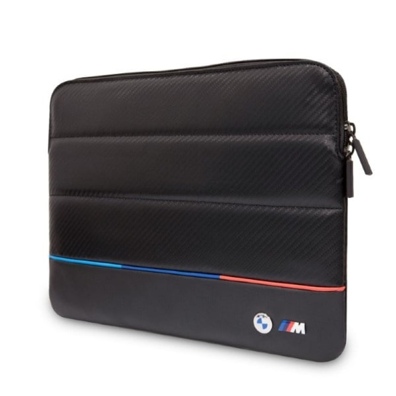 BMW BMCS14PUCARTCBK portatīvā datora futrālis, 14 collas, melns Carbon Tricolor