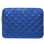 Guess Quilted 4G portatīvā datora futrālis GUCS14ZPSQSSGB 14", zils