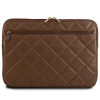 Guess Quilted 4G portatīvā datora futrālis GUCS14ZPSQSSGW 14", brūns