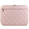 Guess Quilted 4G portatīvā datora futrālis GUCS14ZPSQSSGP 14", rozā