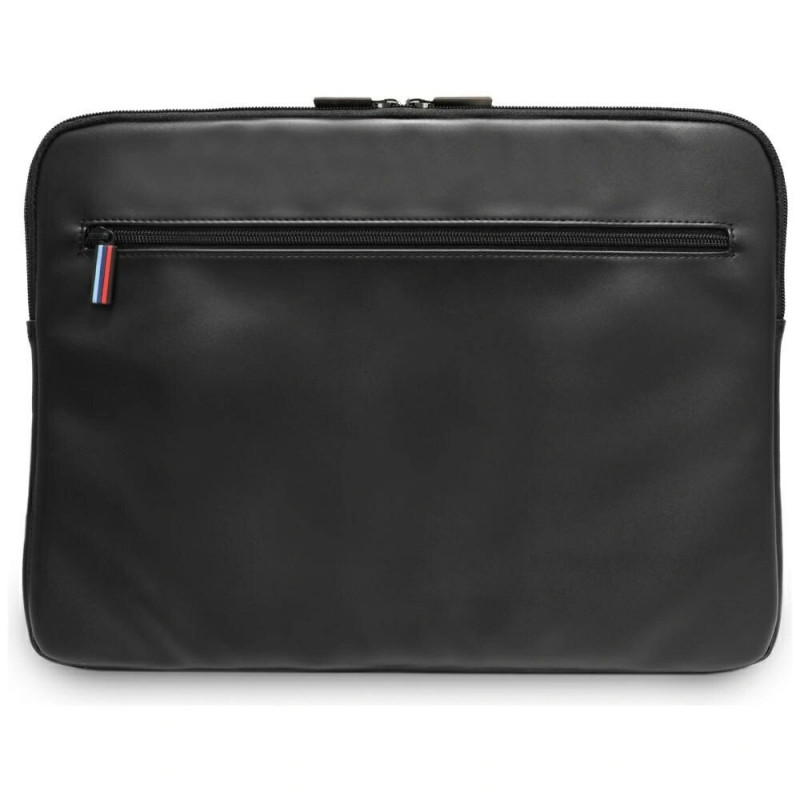 BMW Carbon Pockets & Metal Logo klēpjdatora maciņš 14", melns