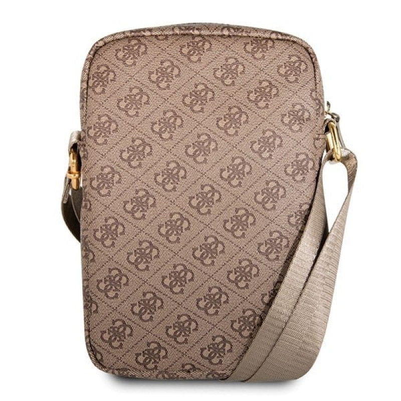 Guess GUTB104GB planšetdatora maciņš 10" planšetdatoriem, brūns, 4G UPTOWN