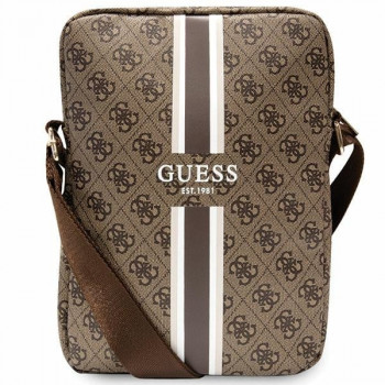 Guess GUTB10P4RPSW 4G Stripes planšetdatora soma 10", brūna