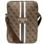 Guess GUTB10P4RPSW 4G Stripes planšetdatora soma 10", brūna