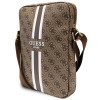 Guess GUTB10P4RPSW 4G Stripes planšetdatora soma 10", brūna