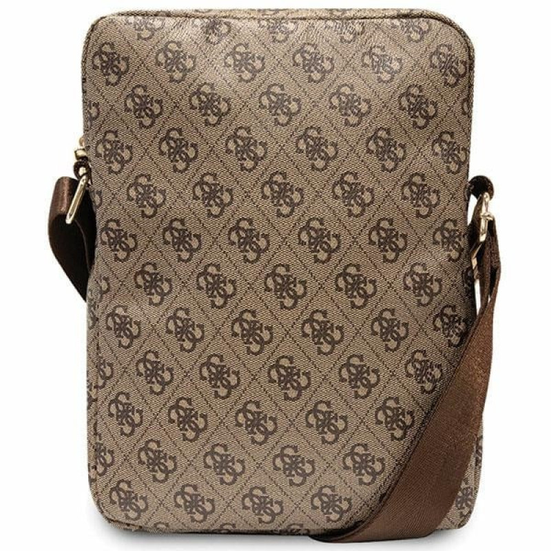 Guess GUTB10P4RPSW 4G Stripes planšetdatora soma 10", brūna