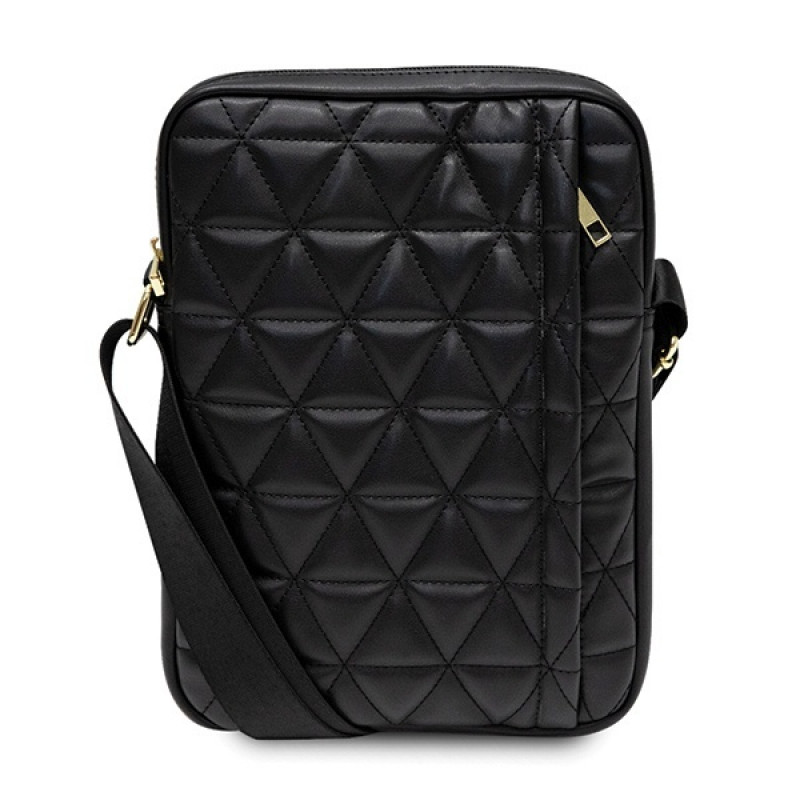 Guess GUTB10QLBK stepēta planšetdatora soma 10", melna