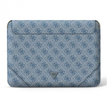 Guess GUCS14P4TB portatīvā datora futrālis 13/14 collas, 4G Uptown Triangle, zils